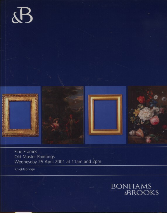 Bonhams 2001 Carved Frames & Old Master Paintings