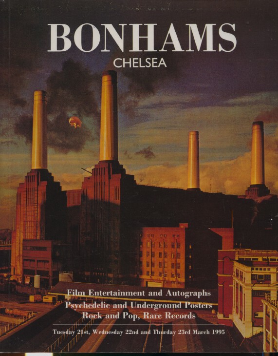 Bonhams 1995 Film Entertainment & Autographs, Psychedelic Posters, …