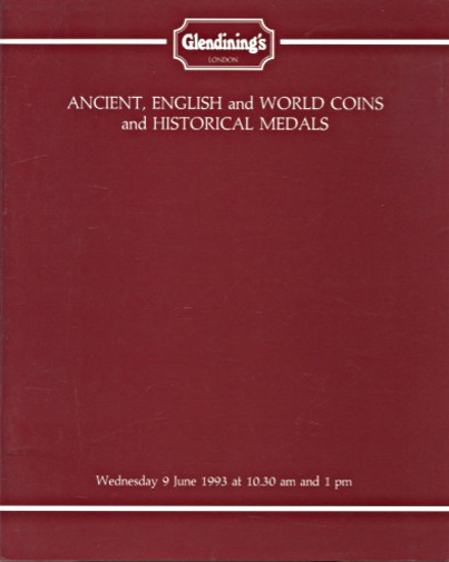 Glendinings 1993 Ancient, English & World Coins, Medals