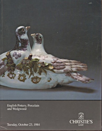 Christies 1984 English Pottery, Porcelain and Wedgwood