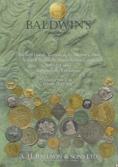 Baldwins 2010 - 2011 Greek, Roman, Byzantine Coins, Literature