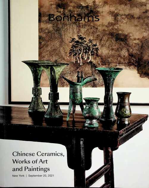 Bonhams September 2021 Chinese Ceramics Works of Art & Paintings