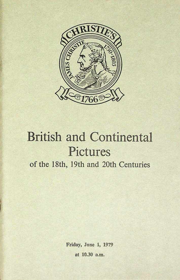 Christies June 1979 British & Continental Pictures