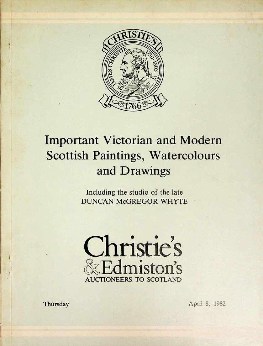Christies April 1982 Important Victorian & Scottish Paintings
