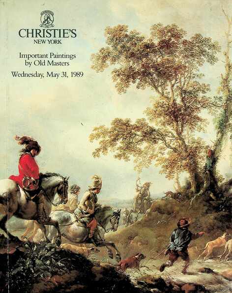 Christies May 1989 Important Paintings by Old Masters