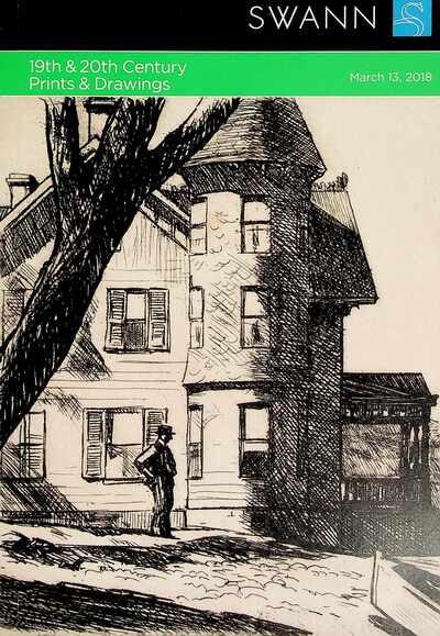 Swann March 2018 19th & 20th Century Prints & Drawings