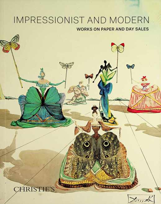 Christies Nov 2019 Impressionist & Modern Works on Paper and Day Sales