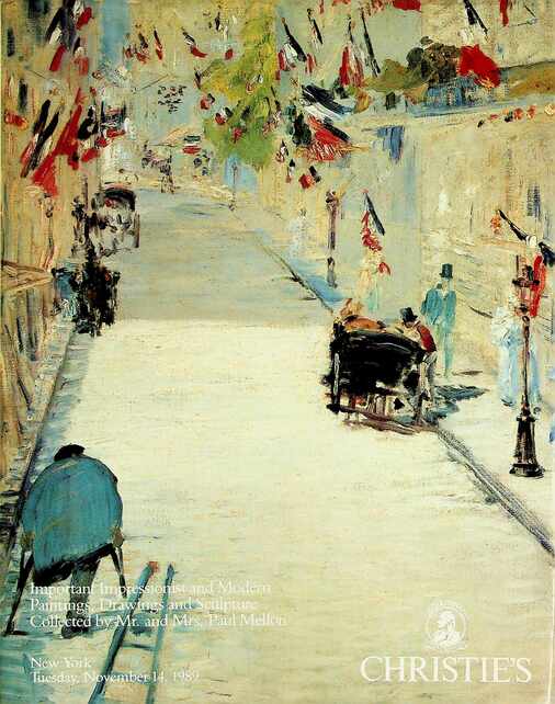Christies November 1989 Impressionist & Modern Paintings Mr. and Mrs. Paul Mello