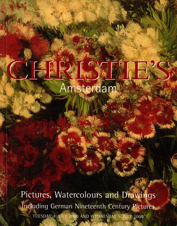 Christies July 2000 Pictures, Watercolour & Drawings inc. 19th Century Pictures
