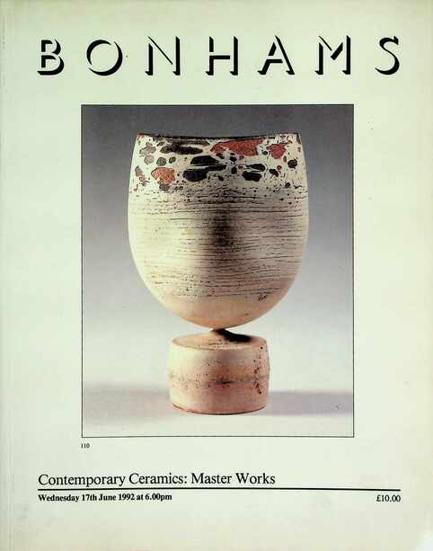 Bonhams June 1992 Contemporary Ceramics: Master Works