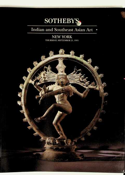 Sothebys September 1995 Indian & Southeast Asian Art