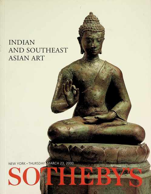 Sothebys March 2000 Indian & Southeast Asian Art