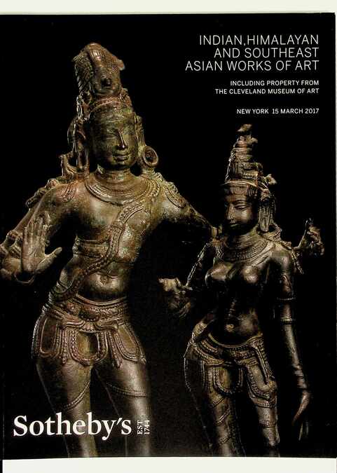 Sothebys March 2017 Indian, Himalayan & Southeast Asian WOA etc.