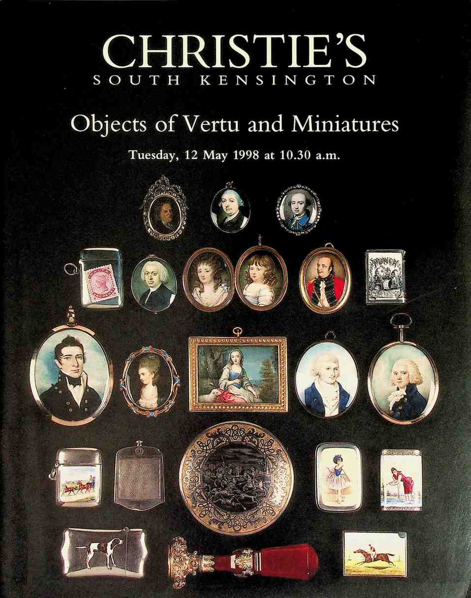 Christies May 1998 Objects of Vertu & Miniatures