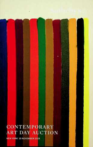Sothebys November 2019 Contemporary Art