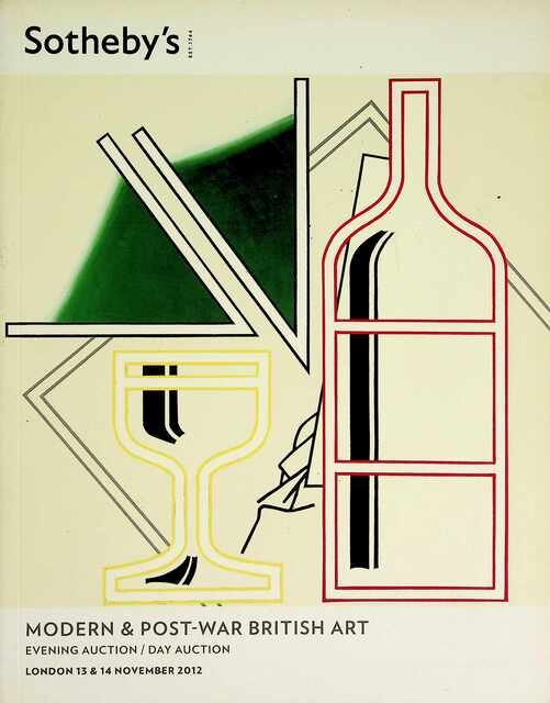 Sothebys Nov 2012 Modern & Post - War British Art Evening Auction / Day Auction