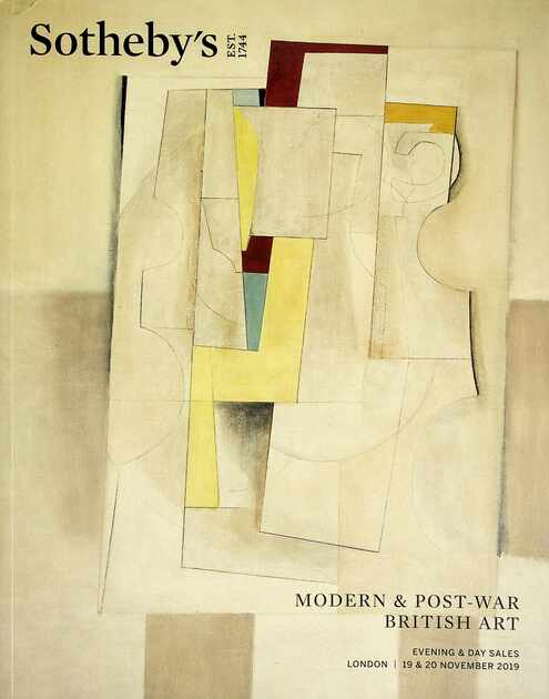 Sothebys Nov 2019 Modern & Post - War British Art Evening and Day Sales