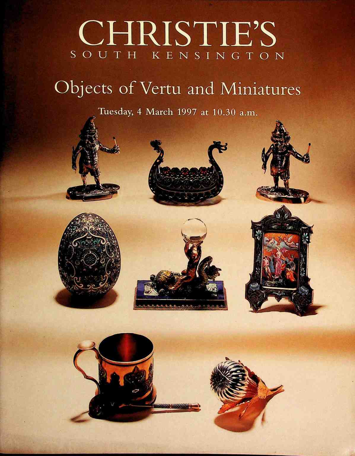 Christies March 1997 Objects of Vertu & Miniatures
