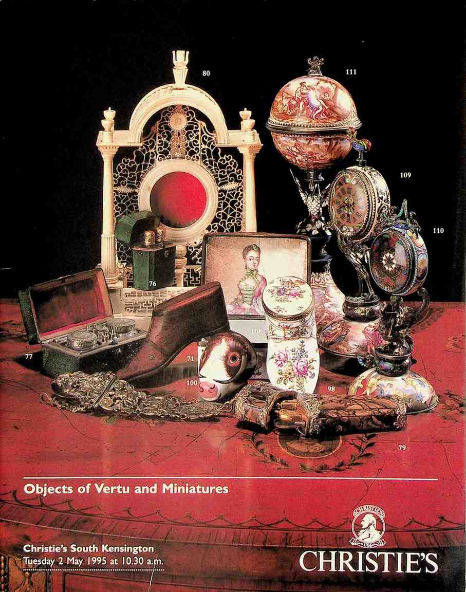Christies May 1995 Objects of Vertu & Miniatures