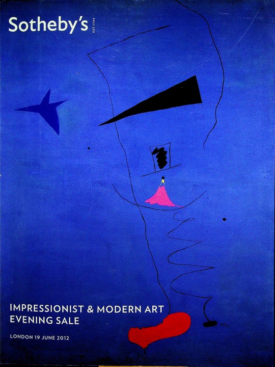 Sothebys June 2012 Impressionist & Modern Art Evening Sale