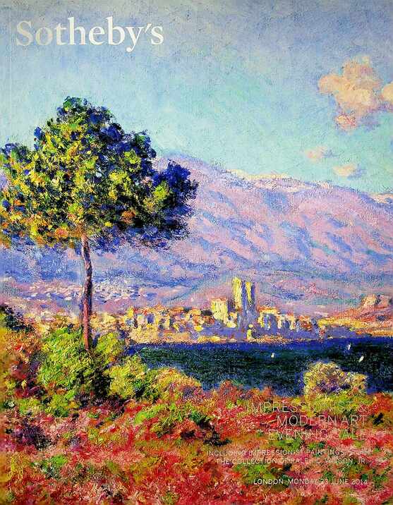 Sothebys June 2014 Impressionist & Modern Art Evening Sale etc.
