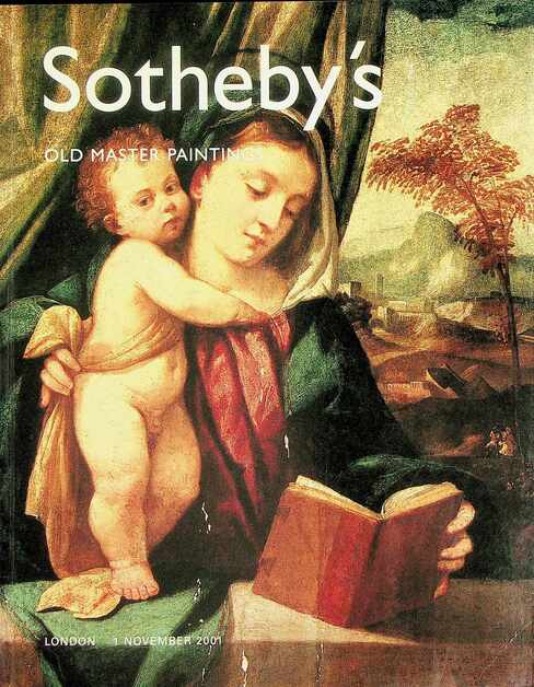 Sothebys November 2001 Old Master Paintings