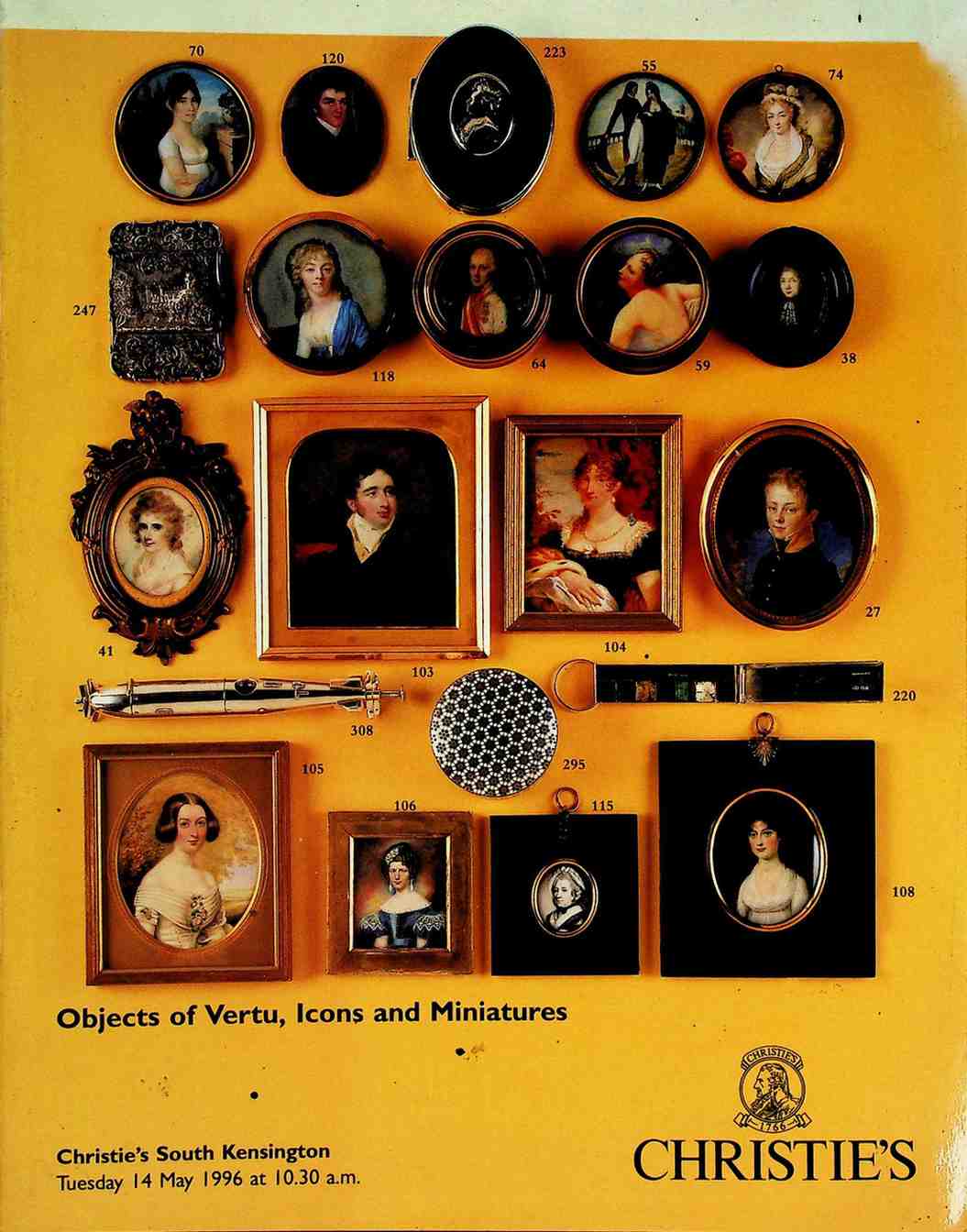 Christies May 1996 Objects of Vertu, Icons & Miniatures
