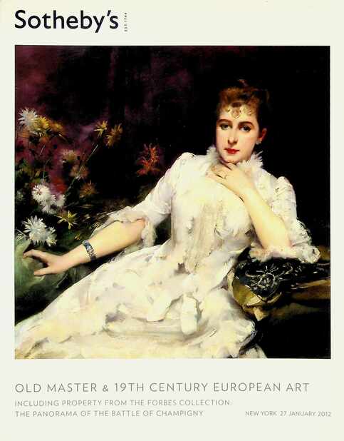 Sothebys Jan 2012 Old Master & 19th Century European Art Inc. Forbes Coll.