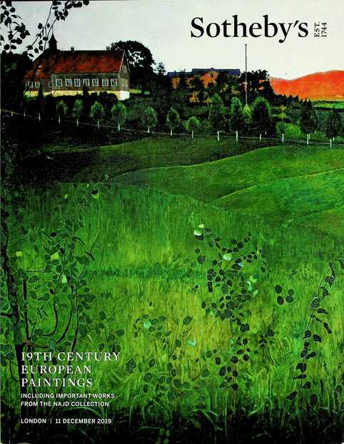 Sothebys December 2019 19th Century European Paintings etc.