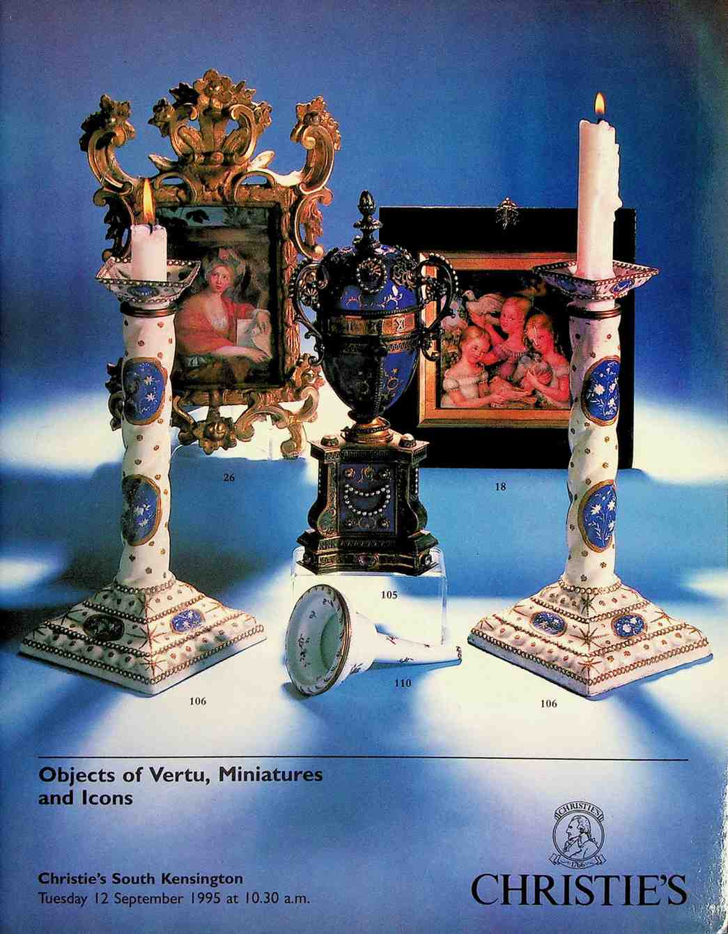 Christies Sep 1995 Objects of Vertu, Miniatures & Icons