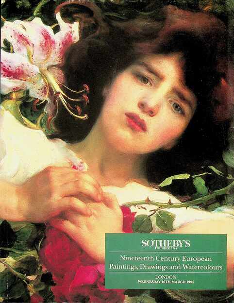 Sothebys March 1994 19th Century European Paintings, Drawings