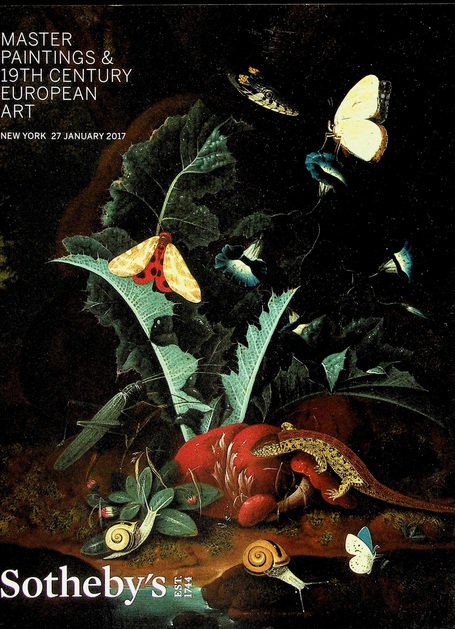 Sothebys January 2017 Master Paintings & 19th Century European Art