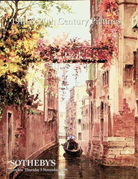 Sothebys November 1998 19th & 20th Century Pictures
