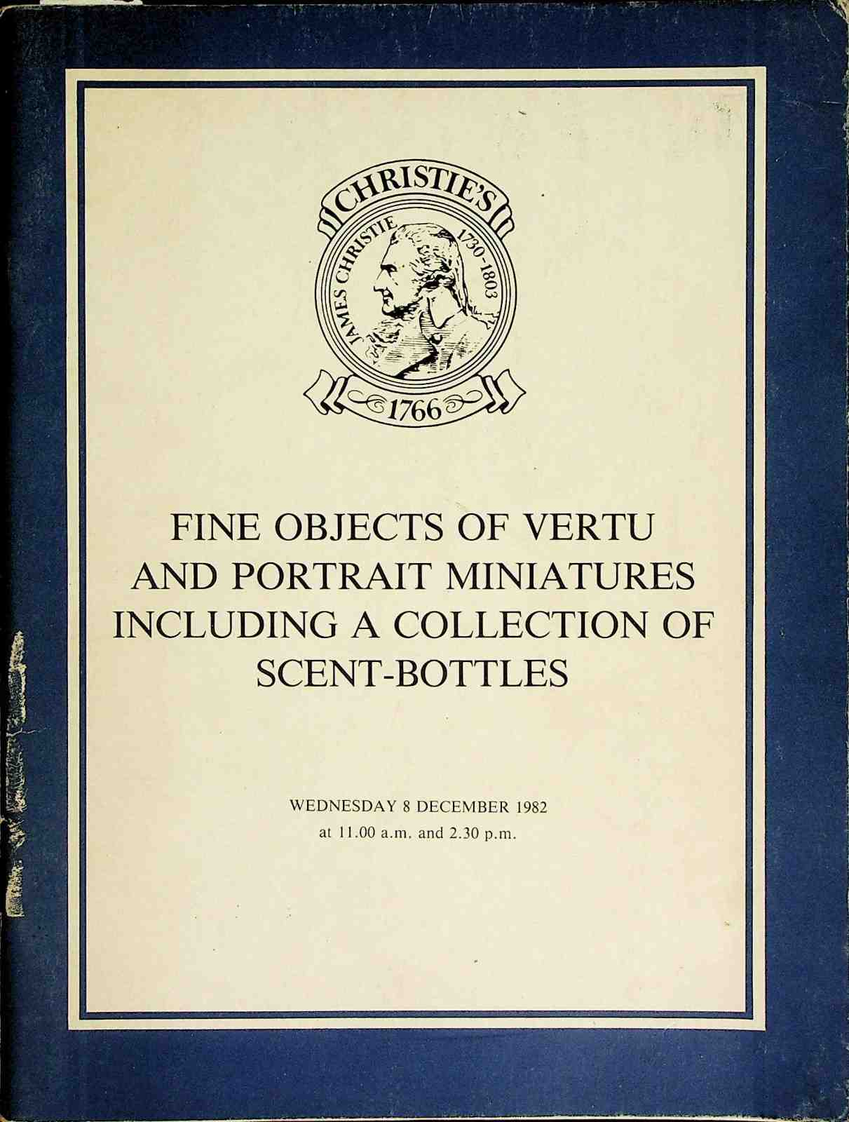Christies Dec 1982 Fine Objects of Vertu & Portrait Miniatures