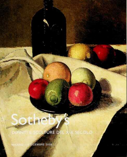 Sothebys December 2006 19th Century Paintings & Sculptures