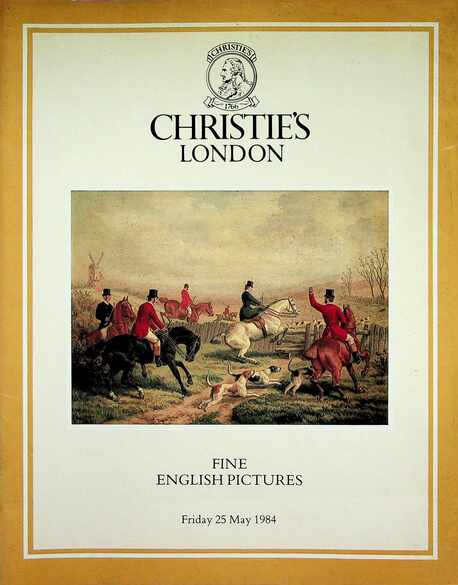 Christies May 1984 Fine English Pictures