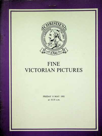 Christies May 1981 Fine Victorian Picture
