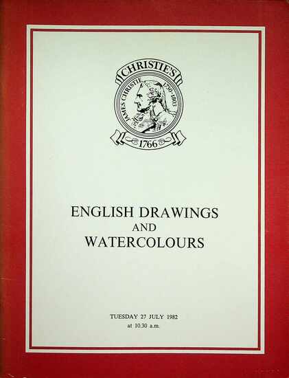 Christies July 1982 English Drawings & Watercolours