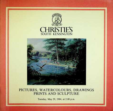 Christies May 1984 Pictures, Watercolours, Drawings Prints and Sculpture
