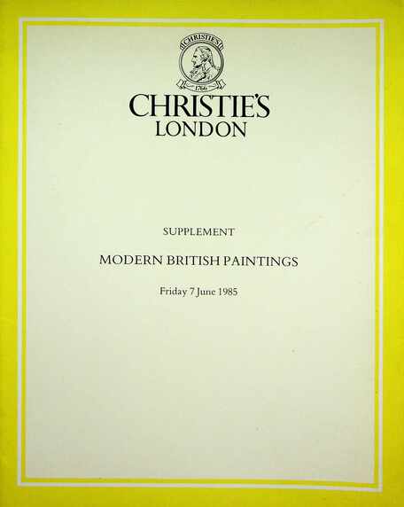 Christies June 1985 Modern British Paintings