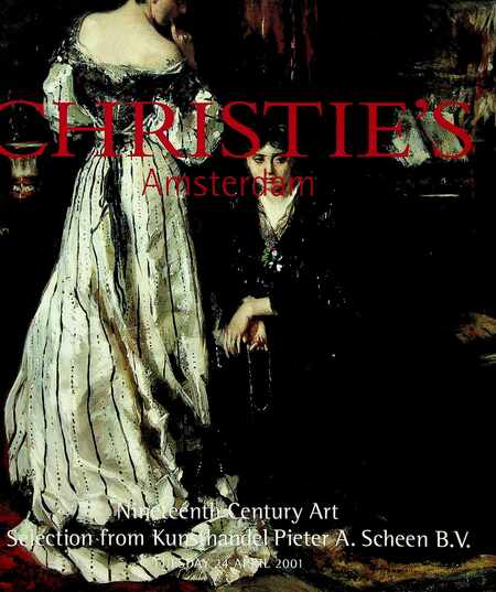 Christies April 2001 19th Century Art Kunsthandel Pieter A. Scheen B.V.