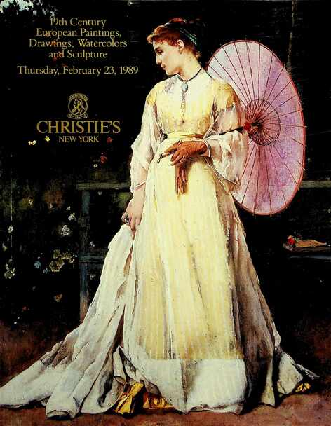 Christies February 1989 19th Century European Paintings, Drawings, Watercolours