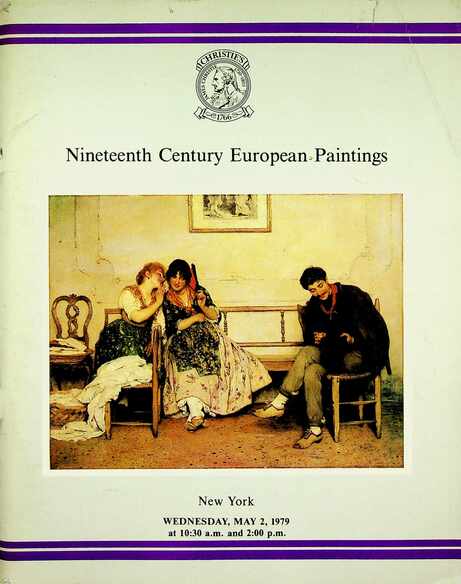 Christies May 1979 19th Century European Paintings