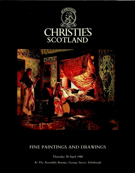 Christies April 1988 Fine Paintings & Drawings