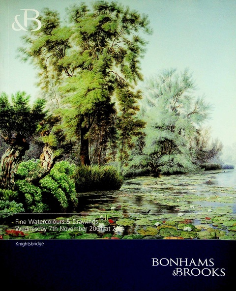 Bonhams & Brooks November 2001 Fine Watercolours & Drawings
