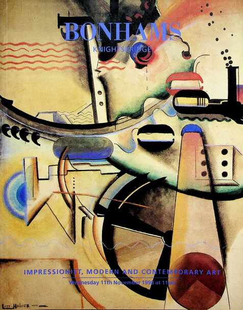 Bonhams Nov 1998 Impressionist, Modern & Contemporary Art