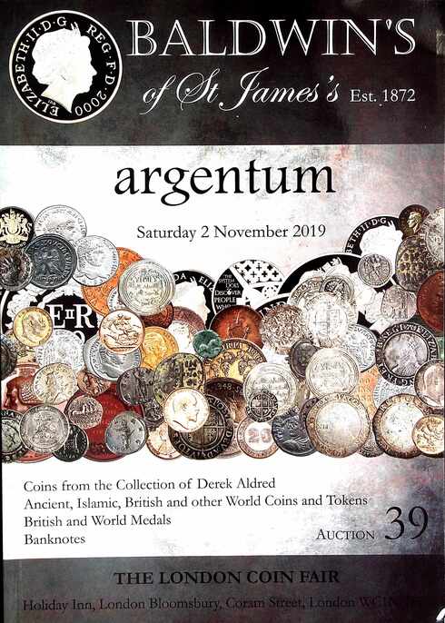 Baldwins Nov 2019 Coins from the Coll. of Derek Aldred Ancient etc.