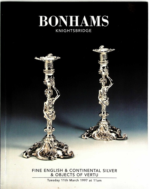 Bonhams March 1997 Fine English & Continental Silver & Objects of Vertu