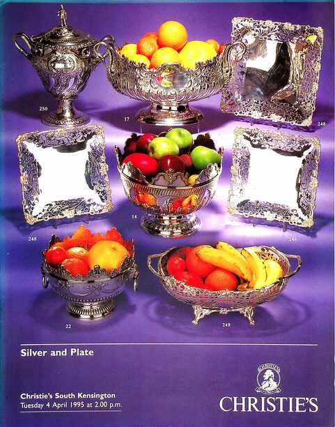 Christies April 1995 Silver & Plate