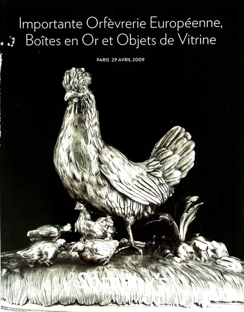 Sothebys April 2009 Important European Silver Gold Boxes & Objects of Vertu